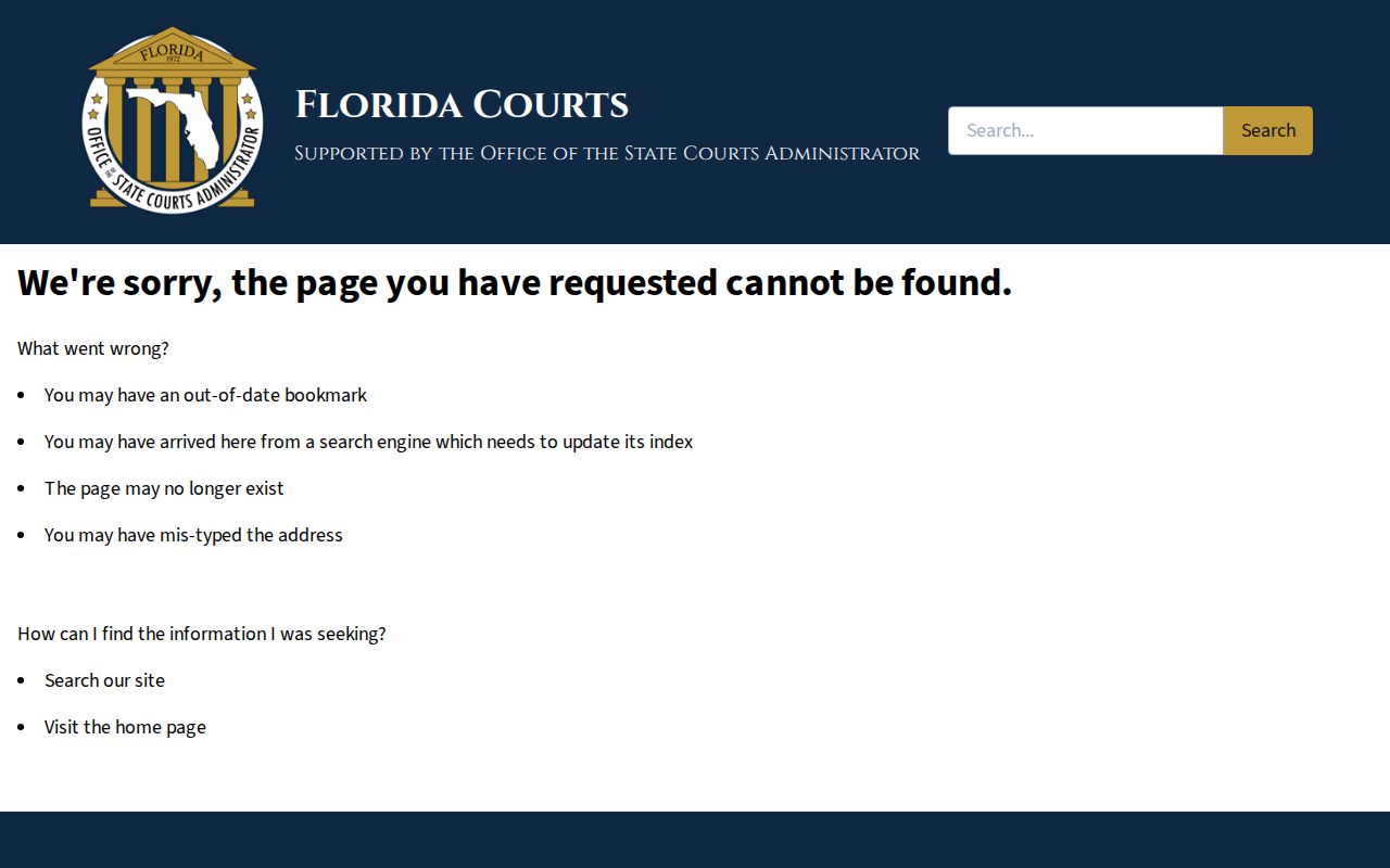 Florida court reporting standards relevant to Okeechobee criminal cases