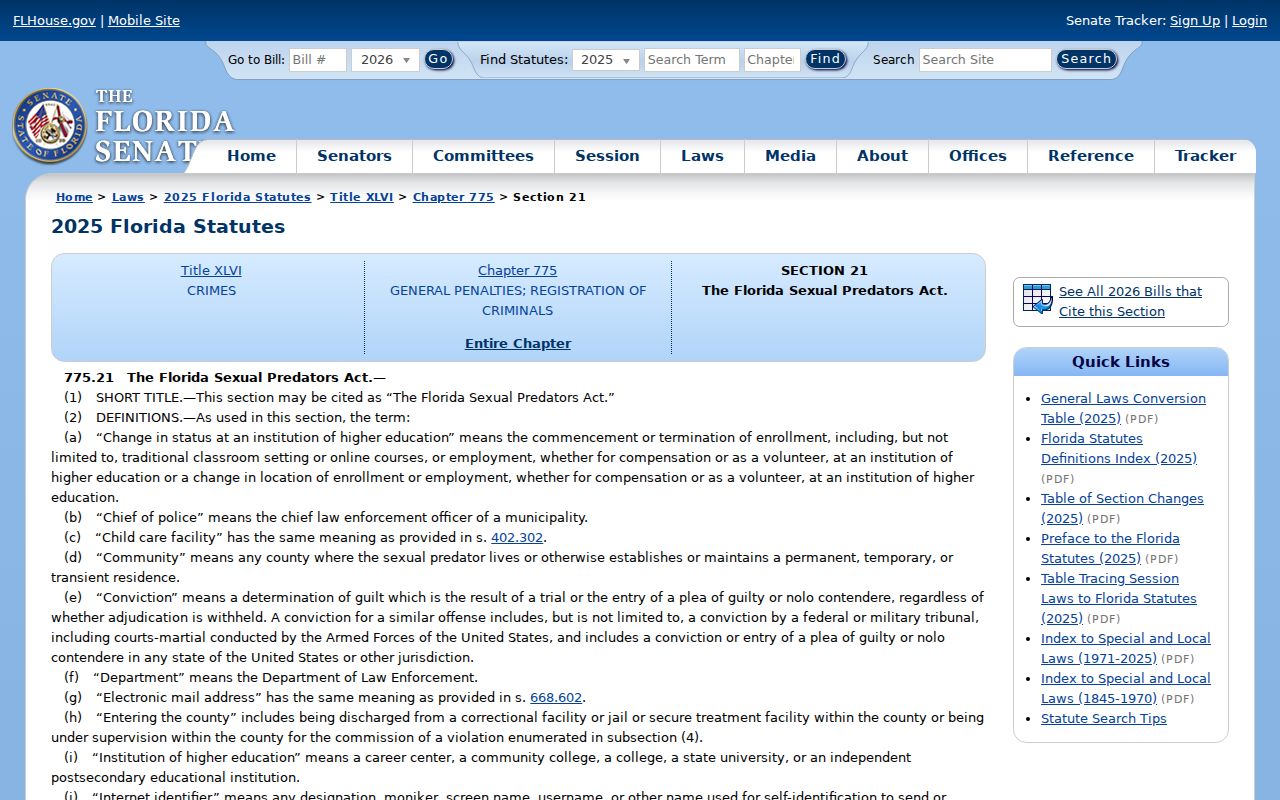 Florida predator law used in Okeechobee County